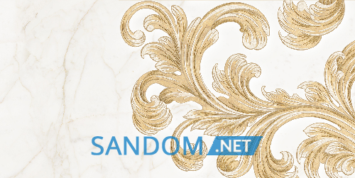 Декор для стен Golden Tile Saint Laurent Decor 1 White 30х60
