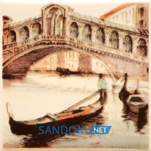 Декор для стен Атем Parma Sity Bridge 2 B 10х10 