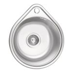 Мойка для кухни Lidz 4539 0,8 мм Micro Decor (LIDZ4539MDEC)