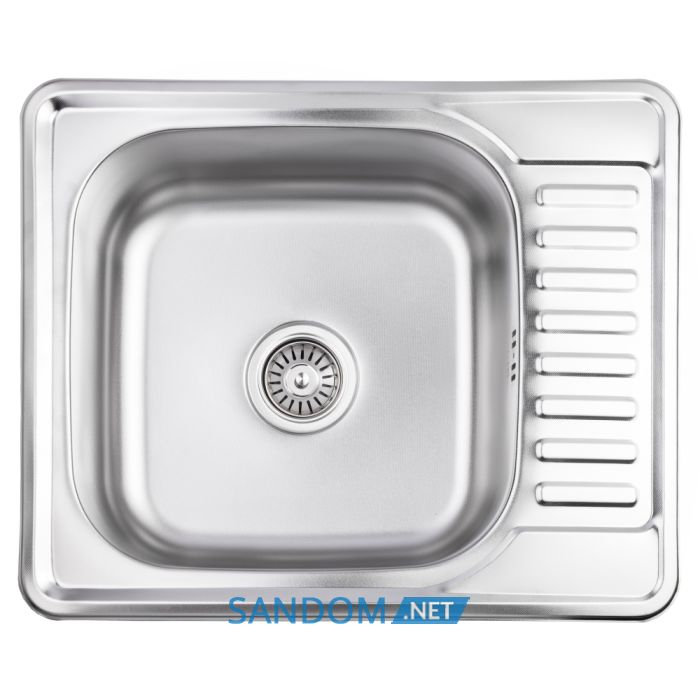 Мойка для кухни Lidz 5848 0,8 мм Micro Decor (LIDZ5848MDEC)