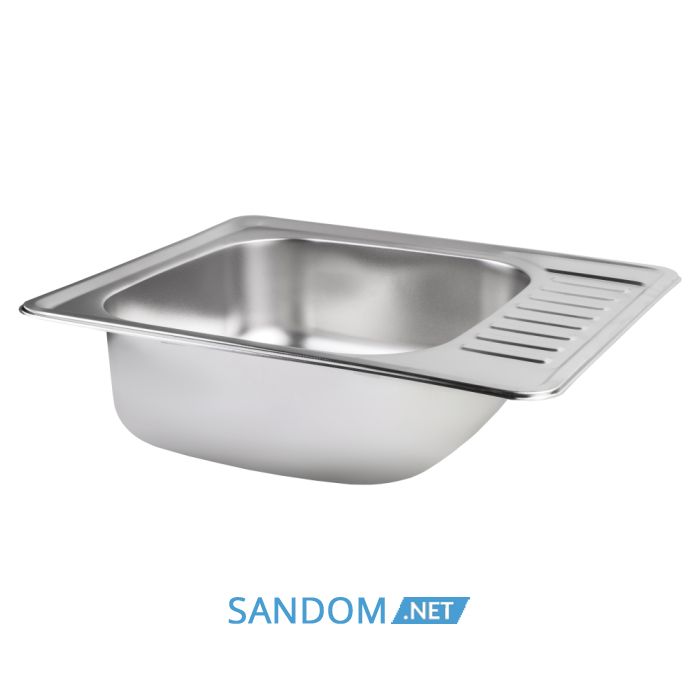 Мойка для кухни Lidz 5848 0,8 мм Micro Decor (LIDZ5848MDEC)