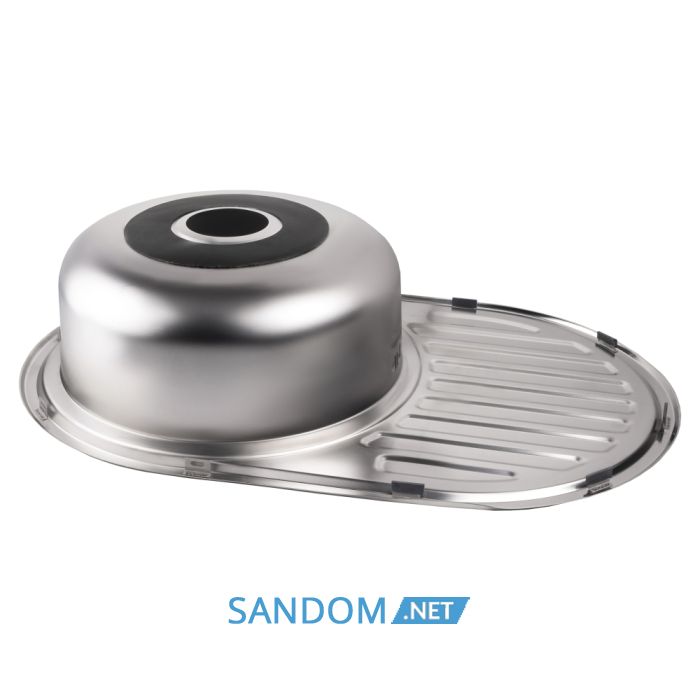 Мийка для кухні Lidz 7750 0,8 мм Micro Decor (LIDZ7750MDEC)