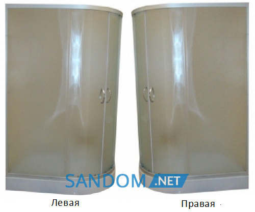 Душевая кабина AquaStream Simple 128 L 120х80х200 L/R с низким поддоном