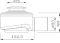 Сифон AquaForm для душового піддону 320-19008 click-clack, 50 мм