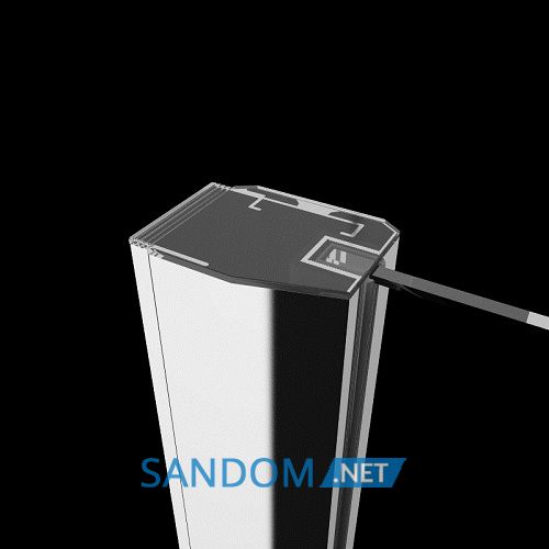 Шторка для ванної кімнати Radaway Torrenta PNJ II 80
