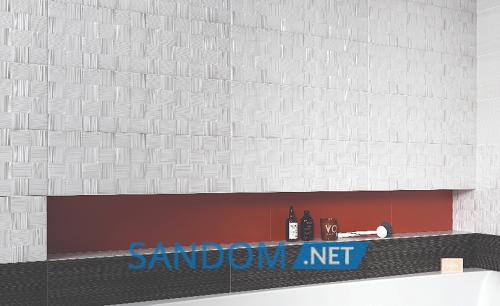 Плитка для стен Cersanit Odri White Structure 20х60  