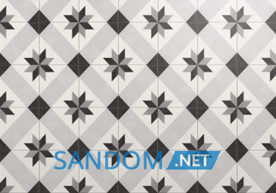 Плитка для підлоги Golden Tile Marrakesh 18,6х18,6 Mix сіра 1