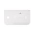 Раковина Qtap Tern 45х26 с донным клапаном QT17115117LW, левая