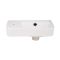 Раковина Qtap Tern 45х26 с донным клапаном QT17115117LW, левая