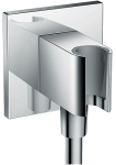Шланговое подсоединение Hansgrohe Fixfit Porter Square 26486000 с держателем