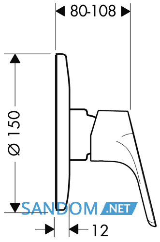 Змішувач для душу Hansgrohe Focus 31967000