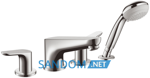 Смеситель для ванны Hansgrohe Focus 31936000 врезной