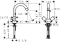 Змішувач для умивальника Hansgrohe Logis 71222000
