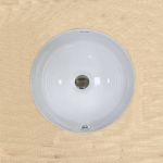 Умывальник врезной VBI MARZANO S WHITE 33x33