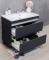 Тумба Fancy Marble Borneo с умывальником Amelia 90 