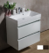 Тумба Fancy Marble Sherman із умивальником Signe 70