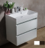 Тумба Fancy Marble Sherman із умивальником Signe 70