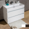 Тумба Fancy Marble Sherman із умивальником Signe 100