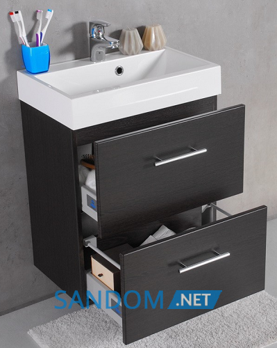 Тумба Fancy Marble Crete з умивальником UM-550