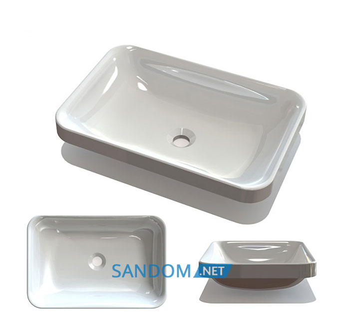 Умивальник Fancy Marble Aino 55х37
