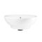 Накладна раковина Qtap Robin 41х41 с донным клапаном QT1311A004W