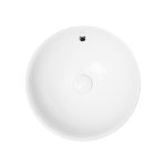 Накладная раковина Qtap Robin 38х38 с донным клапаном QT1311L408W