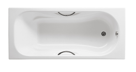 Ванна чугунная Roca Malibu 160x75 без ножек 