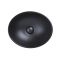 Накладна раковина Qtap Dove 41x33,5 Matt black с донным клапаном QT063078MBMB