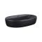 Накладна раковина Qtap Scorpio 61x40 Matt black з донним клапаном QT142203MBMB