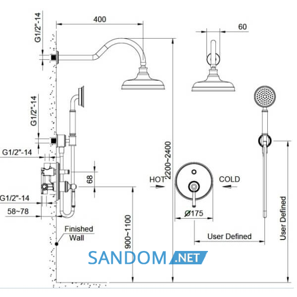Душова система Imprese Hydrant ZMK031806110