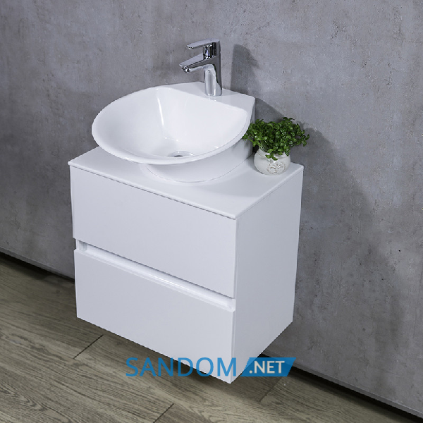 Тумба Fancy Marble Man 55 с умывальником Nila