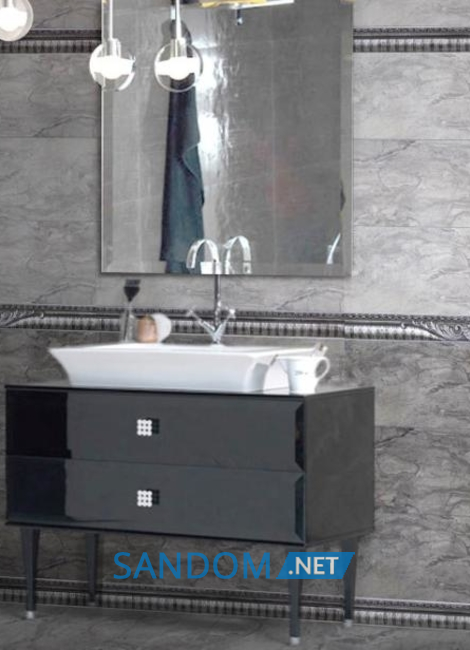 Плитка для стін Baldocer Dreire Ceniza 28х85