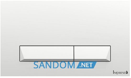 Кнопка Imprese Pan Laska Bila i8040W