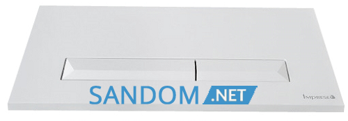 Кнопка Imprese Pan Laska Bila i8040W