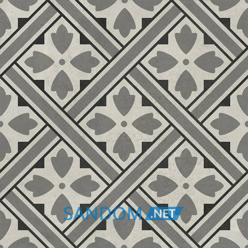 Декор Golden Tile Laurent Микс4 18.6х18.6