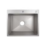 Мойка для кухни Lidz H6050G 3.0/0.8 мм Brush Grey