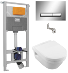 Инсталляция Imprese с унитазом Villeroy Boch Architectura и сидением