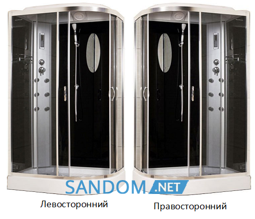 Гидробокс AquaStream Classic 128 LB 120х80х217 L/R