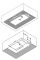 Ванна акриловая Volle 12-22-110C 180x80x62