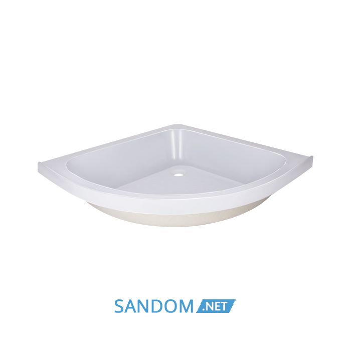Душевой поддон Lidz KAPIELKA ST80x80x26 с панелью