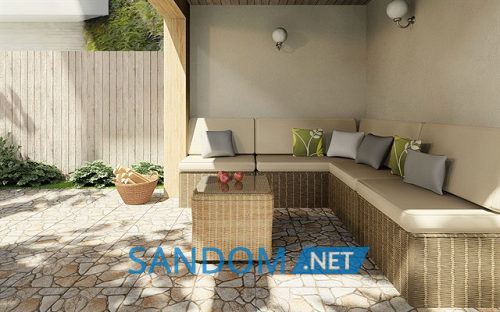 Плитка для пола Атем Rimini YLM 30x30 желтая