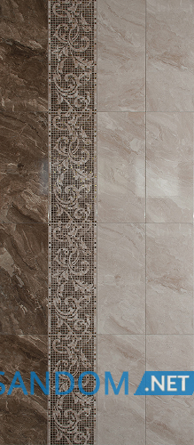 Декор для стен Atem Moca Pattern ВТ/LG 25x60