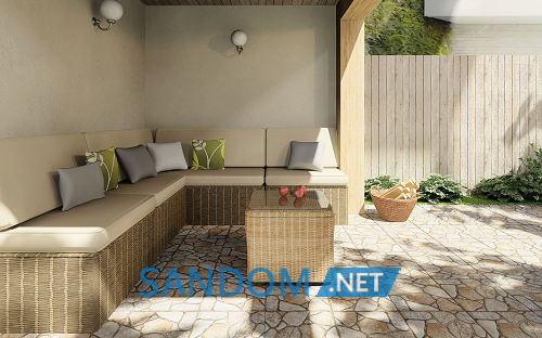 Плитка для пола Атем Rimini BM 30x30 бежевая