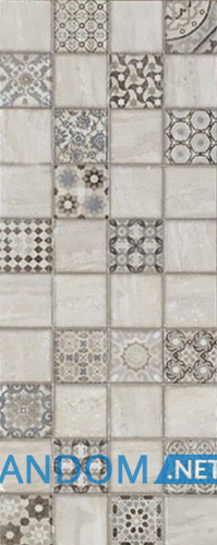 Плитка для стен Атем Rita BC Pattern 20х50 бежевая