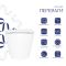 Унітаз підвісний Qtap Swan безобідковий Ultra Quiet з сидінням Soft-close QT16335179W