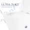 Унітаз підвісний Qtap Swan безобідковий Ultra Quiet з сидінням Soft-close QT16335179W
