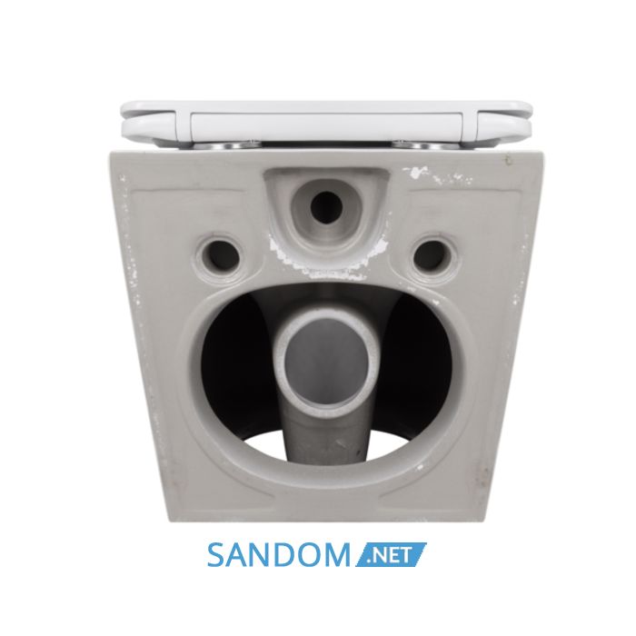 Унітаз підвісний Qtap Swan безобідковий Ultra Quiet з сидінням Soft-close QT16335179W