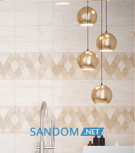 Плитка для стен Golden Tile  Marmo Milano rhombus 30х60