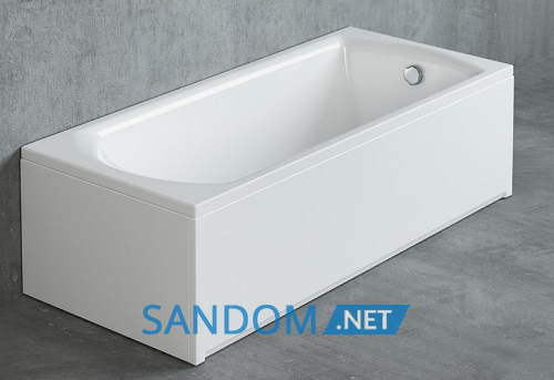 Ванна акрилова Radaway Kea 160x75 з ніжками