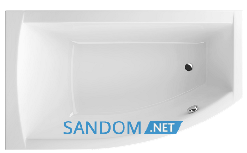 Ванна акрилова Radaway Sitera 160x95 з ніжками